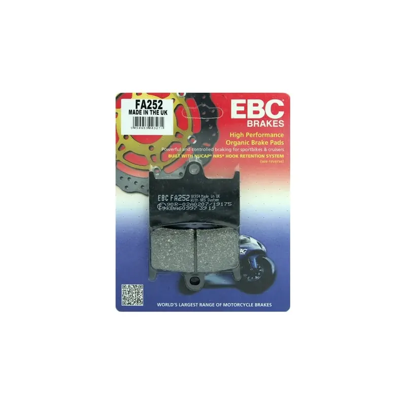 Klocki hamulcowe EBC FA252 Ekspresowa dostawa
