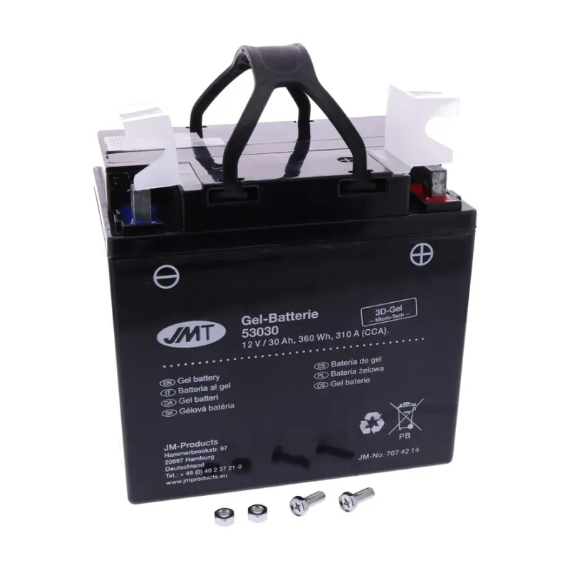 Akumulator żelowy JMT 53030 12V 28Ah (odpowiednik Yuasa 53030) Oferta czasowa