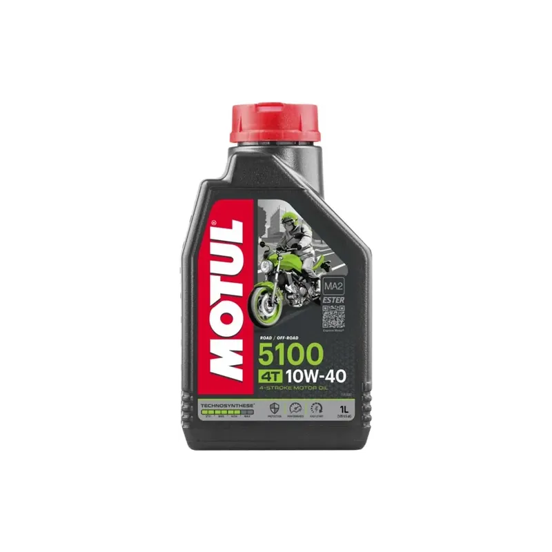 Olej silnikowy półsyntetyczny 4T Motul 5100 Semisynthetic 10W-40 1L (104066) Tylko do końca tygodnia