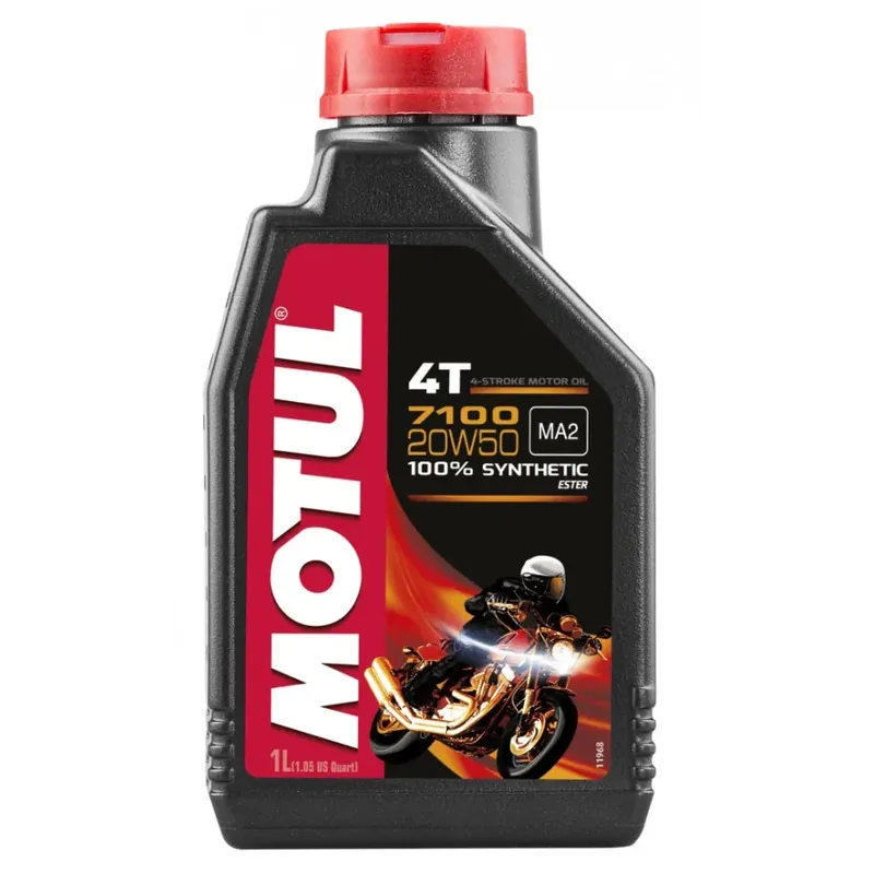 Olej silnikowy syntetyczny 4T Motul 7100 20W-50 1L (104103) Dostępne od ręki