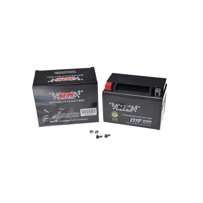 Akumulator żelowy AGM WM Motor WT12A-BS 12V, 9,5Ah (odpowiednik YT12A-BS) Oferta limitowana