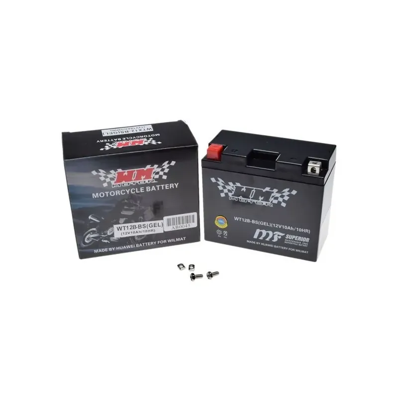 Akumulator żelowy AGM WM Motor WT12B-BS 12V, 10Ah (odpowiednik YT12B-BS) Zniżka