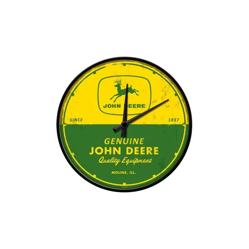 Zegar ścienny "John Deere Genuine Quality" 51206 Do wyczerpania zapasów